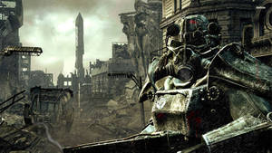 Fallout 3 Background Cover Wallpaper