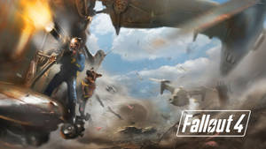 Fallout 4 Air Battle Wallpaper