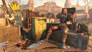Fallout 4 Nuka World Raider Wallpaper