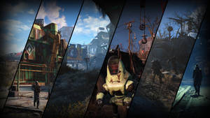 Fallout 4 Slanted Scenes Wallpaper