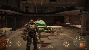 Fallout 76 Inside The Building Gameplay Wallpaper