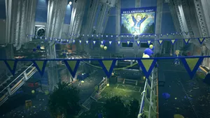 Fallout 76 Vault Boy Campaign Stadium Wallpaper