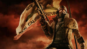 Fallout_ New_ California_ Republic_ Flag_ Bearer Wallpaper