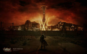 Fallout New Vegas Title Cover Wallpaper