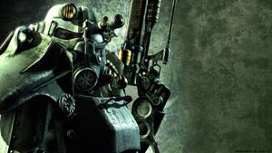 Fallout T-51b Power Armor Wallpaper