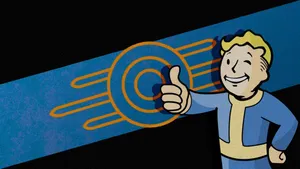 Fallout Vault Boy Logo Wallpaper