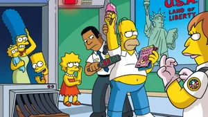 Family Of Bart Simpson Aesthetic Wallpaper