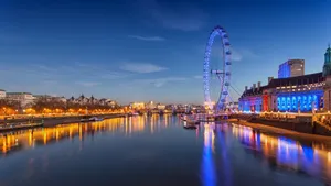 Famous London Eye Of Europe Wallpaper