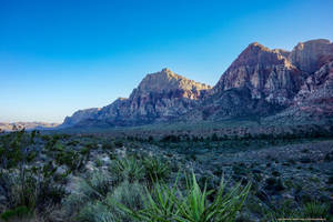 Famous Red Rock Landscape Vegas Wallpaper