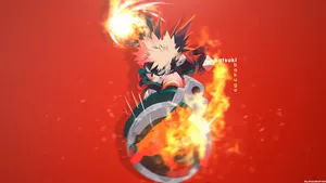 Fan Art Mha Bakugo Wallpaper