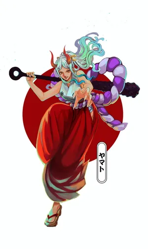 Fan Art Yamato One Piece Wallpaper