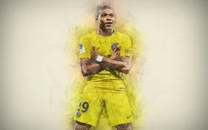 Fanart Kylian Mbappe Wallpaper