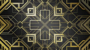 Fancy Technology Of The 1920s Art Deco Style Wallpaper