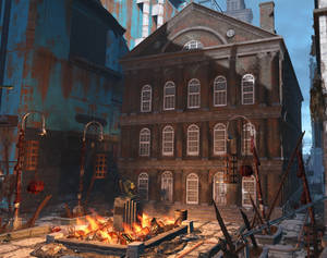 Faneuil Hall In Fallout 4 Wallpaper