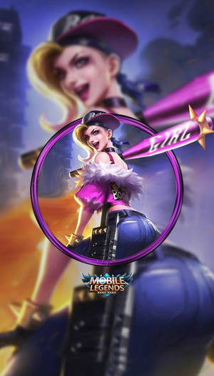 Fanny, The Punk Princess Of Mobile Legends In Action Wallpaper