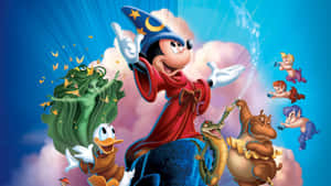 Fantasia Mickeyand Friends Magical Adventure Wallpaper