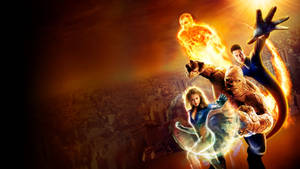 Fantastic Four 2005 Movie Illustration Wallpaper