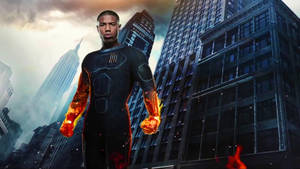 Fantastic Four Human Torch Hero Wallpaper