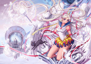 Fantastic Sailor Moon Art Wallpaper