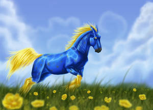 Fantasy Horse Fantasy Animals Hd Wallpaper | Background Image Wallpaper