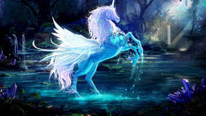 Fantasy Horse With Wings Wallpaper
