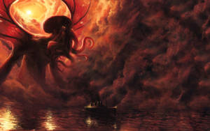 Fantasy Lovecraft Cthulhu Wallpaper
