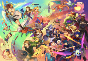 Fantasy Nintendo Characters Wallpaper