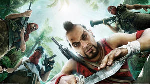 Far Cry 3 Vaas Montenegro And Pirates Wallpaper