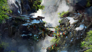 Far Cry 4 Mountain Goats Wallpaper