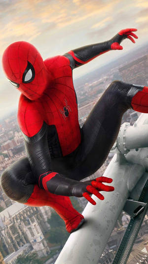 Far From Home Spider Man Iphone Wallpaper