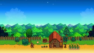 Farm House Stardew Valley Wallpaper