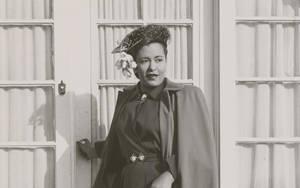 Fashionable Billie Holiday Wallpaper