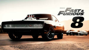 Fast And Furious 8 Cars In Desert Wallpaper