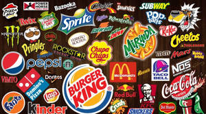 Fast Food Brands Collage Wallpaper