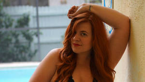 Fat Girl Red-haired Brittany Gibbons Wallpaper