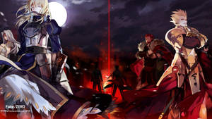 Fate / Zero Servant Characters Wallpaper