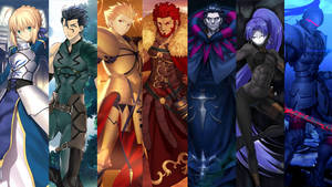 Fate Zero With Rider And Caster Wallpaper