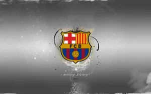 Fc Barcelona Fans Rally Behind Their Team Wallpaper