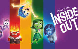 Fear Inside Out Collage Wallpaper
