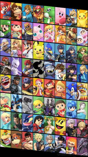 Featured Fighters Of Smash Ultimate Wallpaper