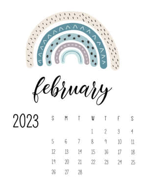 February 2021 Calendar Wallpaper