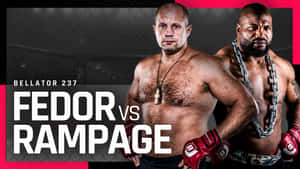 Fedor Emelianenko Vs. Rampage Jackson At Bellator 237 Wallpaper
