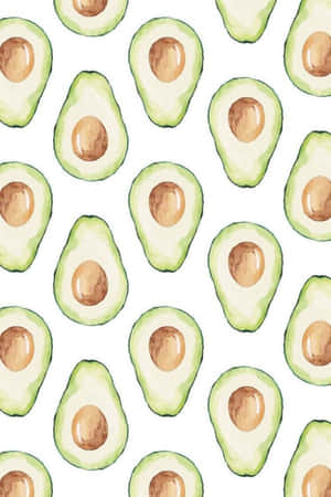 Feed Your Tech Cravings With This Delicious Avocado Iphone Wallpaper Wallpaper