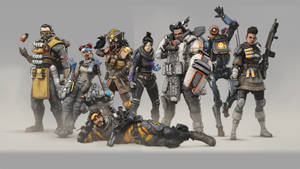 Feel The Battle With Apex Legends Wallpaper