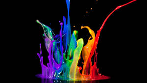 Feel The Love With Cool Colorful Wallpaper