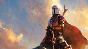 Feel The Power Of Mandalorian Pc! Wallpaper