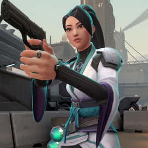 Feel The Power Of Sage In Valorant Wallpaper