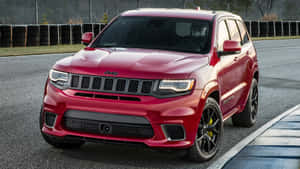 Feel The Power Of The 2019 Jeep Grand Cherokee Trackhawk Wallpaper