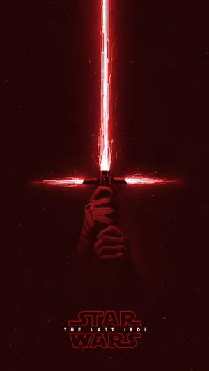 Feel The Power Of The Dark Side With A Kylo Ren Iphone Wallpaper. Wallpaper