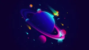 Feel The Purple And Blue Aesthetic. Wallpaper